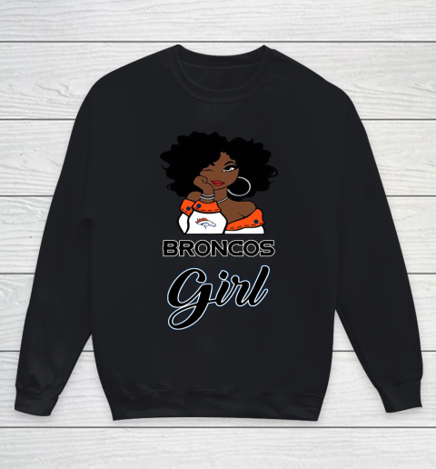 Denver Broncos Girl NFL Youth Sweatshirt
