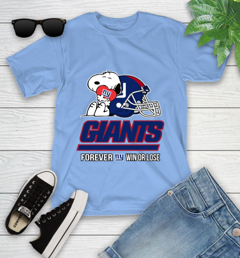 NFL The Peanuts Movie Snoopy Forever Win Or Lose Football New York Giants 113