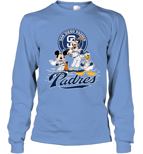 San Diego Padres White Blue Hoodie 3D Long Sleeve Custom Gift For Padres  Fans - T-shirts Low Price