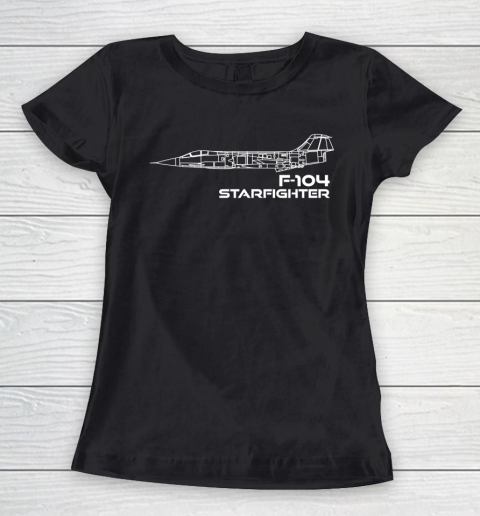 Veteran Shirt Lockheed F 104 Starfighter Women's T-Shirt