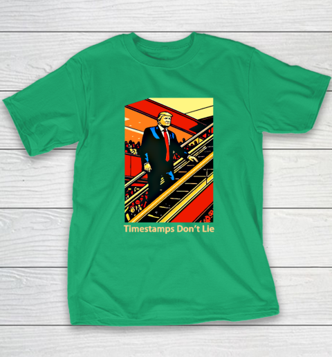 Rattle Trap 1776 Knew Before You Escalator Truth Youth T-Shirt 4