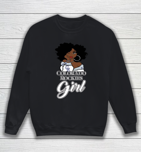 Colorado Rockiess Girl MLB Sweatshirt