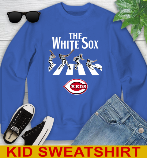 MLB Baseball Chicago White Sox The Beatles Rock Band Shirt Youth Sweatshirt 6