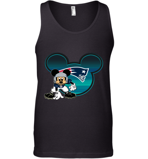 NFL New England Patriots Mickey Mouse Disney Football T Shirt 0PpNEmQxDuu unisex tank 17 95 151514 front black