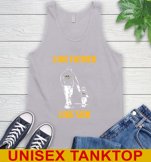 Nashville Predators NHL Hockey Like Father Like Son Sports Tank Top 3