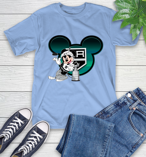 NHL Los Angeles Kings Stanley Cup Mickey Mouse Disney Hockey T Shirt T-Shirt 11