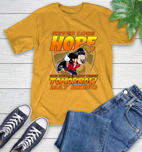 Los Angeles Kings NHL Hockey ootball Mickey Disney Never Lose Hope (2) T-Shirt 2