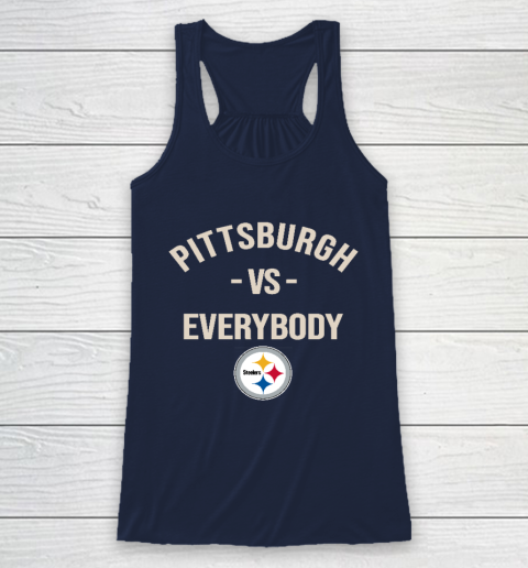 Pittsburgh Steelers Vs Everybody Racerback Tank 8