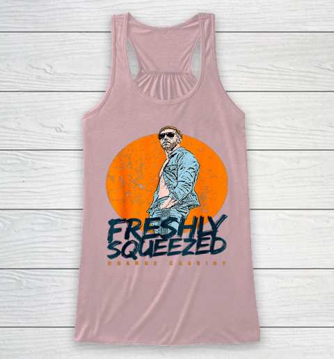 Wrestling Freshly Squeezed Orange Cassidy AEW Wrestler Racerback Tank 5