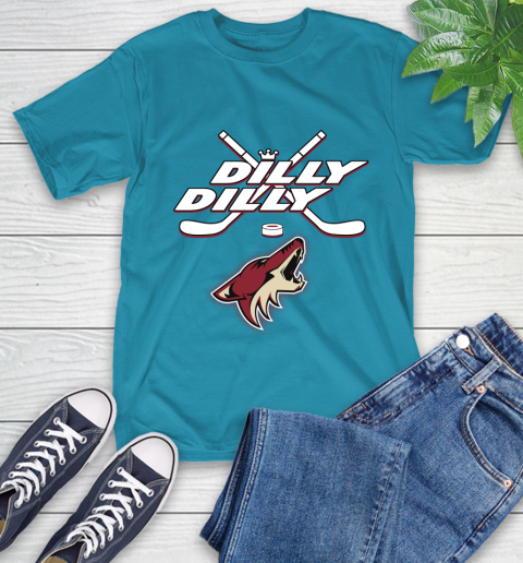 NHL Arizona Coyotes Dilly Dilly Hockey Sports T-Shirt 8