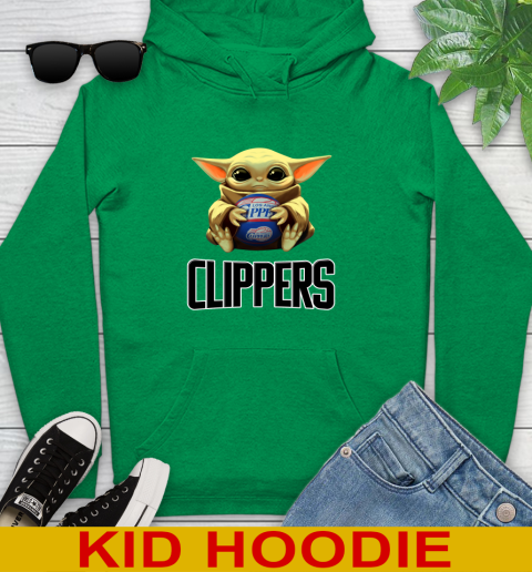 NBA Basketball LA Clippers Star Wars Baby Yoda Shirt 141