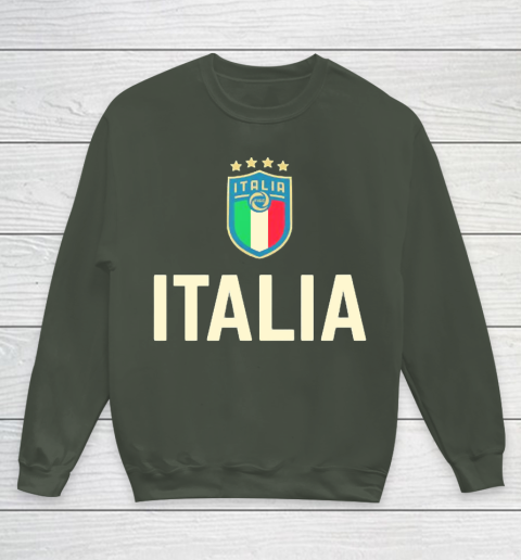 Italy Soccer Jersey 2020 2021 Euros Italia Football Team Youth Sweatshirt 8