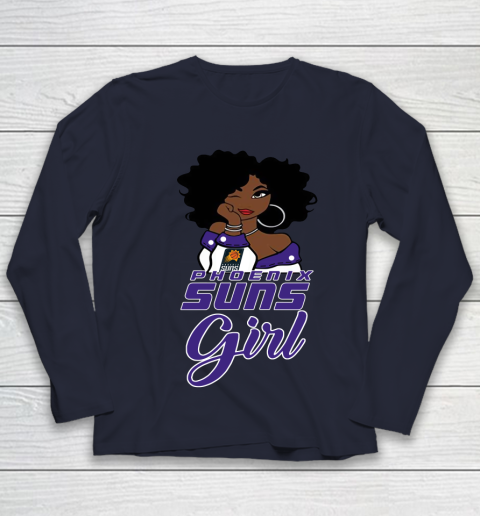 Phoenix Suns Girl NBA Youth Long Sleeve 3