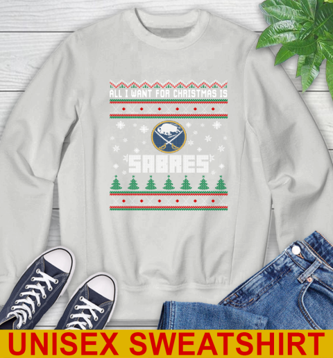 Buffalo Sabres NHL Hockey All I Want For Christmas Is My Team Sports 29