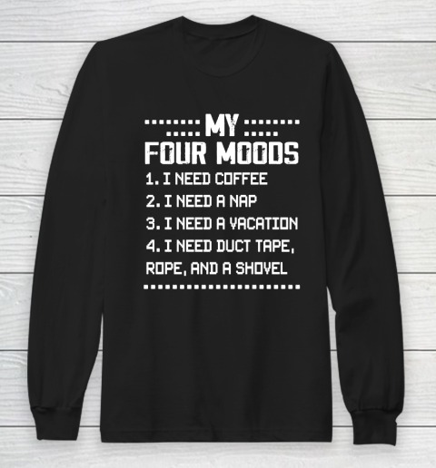 My Four Moods Long Sleeve T-Shirt
