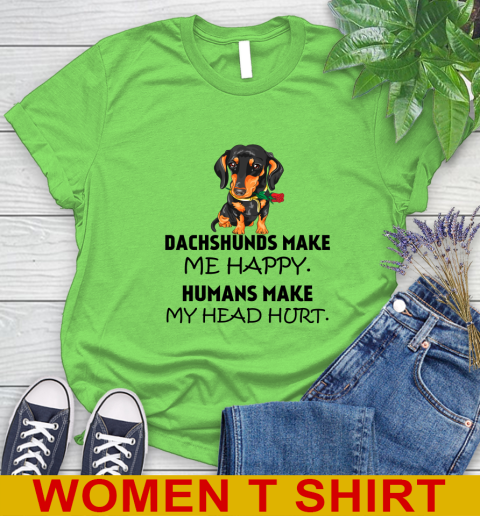 Dachshund make me happy 80