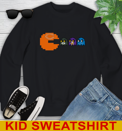 Chicago Bears NFL Football Pac Man Champion Youth Sweatshirt 2
