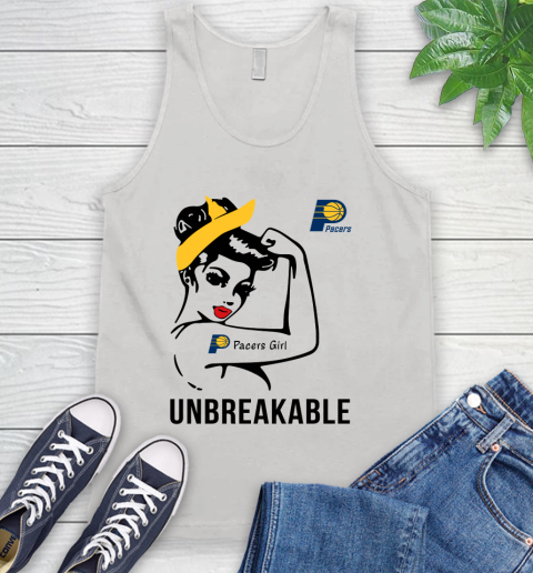 NBA Indiana Pacers Girl Unbreakable Basketball Sports Tank Top