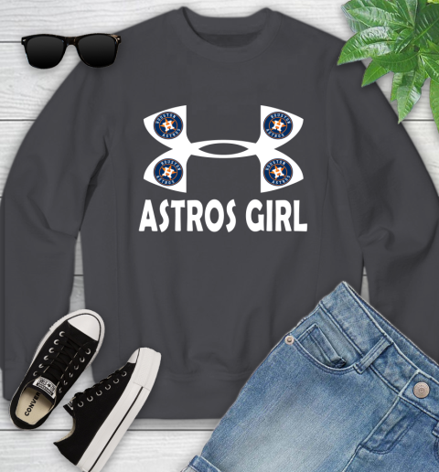 MLB Houston Astros Under Armour Baseball Sports Youth Sweatshirt 5