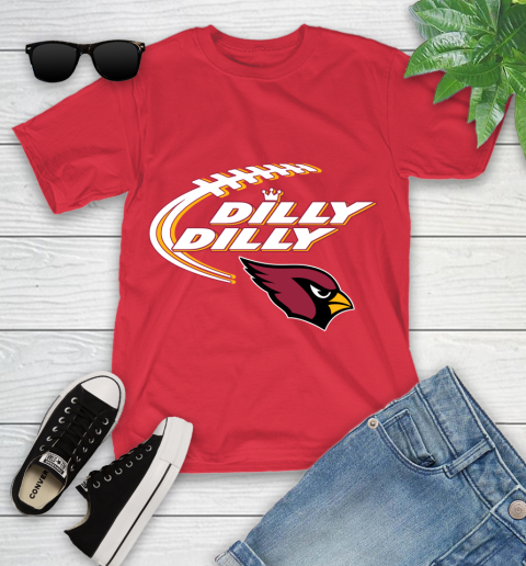 NFL Arizona Cardinals Dilly Dilly Football Sports Youth T-Shirt 10