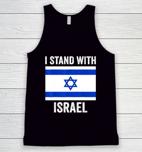 I Stand With Israel  Free Israel Tank Top