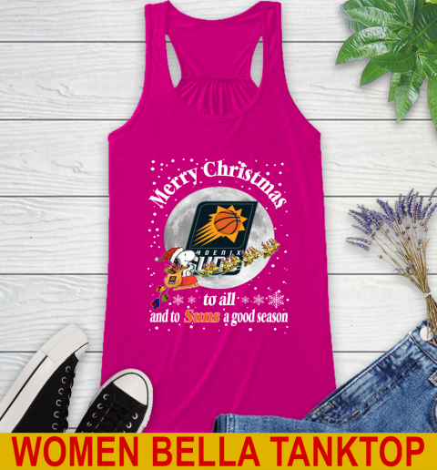 Phoenix Suns Merry Christmas To All And To Suns A Good Season NBA Basketball Sports Racerback Tank 6