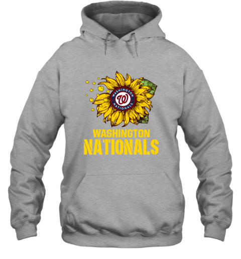 Washington Nationals Sunflower MLB Baseball Hoodie 