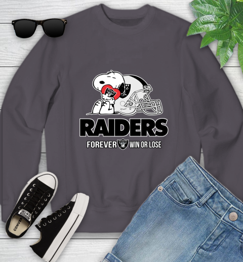 NFL The Peanuts Movie Snoopy Forever Win Or Lose Football Oakland Raiders 120