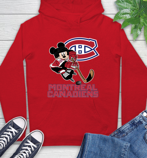 NHL Montreal Canadiens Mickey Mouse Disney Hockey T Shirt Hoodie 10