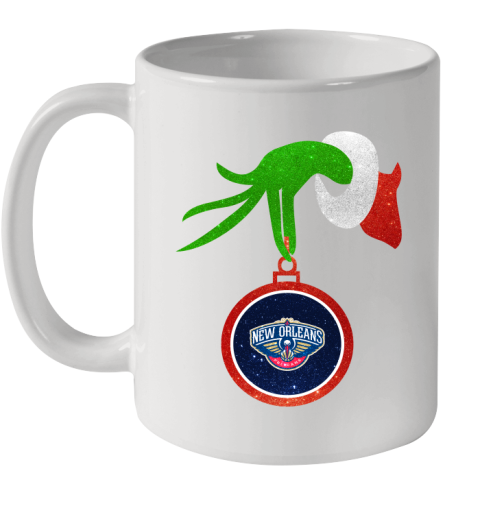New Orleans Pelicans Grinch Merry Christmas NBA Basketball Ceramic Mug 11oz