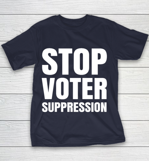 Black Voters Matter Protect The Vote Stop Voter Suppression Youth T-Shirt 2