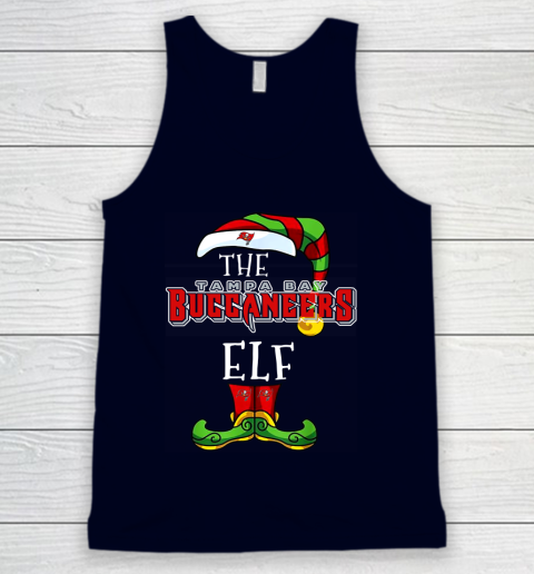 Tampa Bay Buccaneers Christmas ELF Funny NFL Tank Top 2