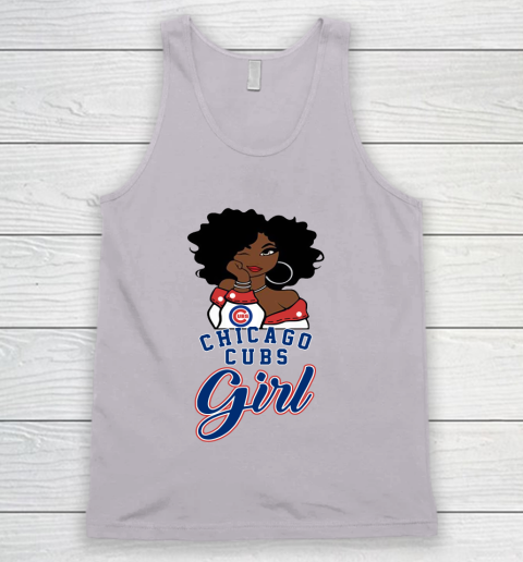 Chicago Cubs Girl MLB Tank Top 4