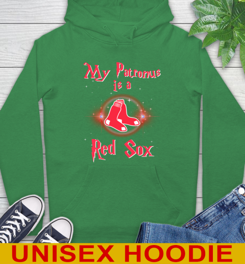 MLB Baseball Harry Potter My Patronus Is A Boston Red Sox Hoodie 8