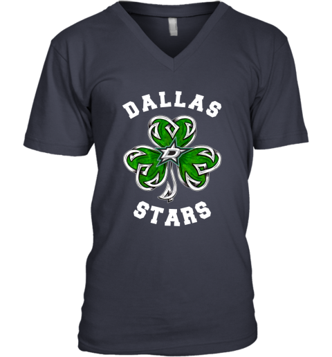 NHL Dallas Stars Hockey Dabbing Four Leaf Clover St. Patrick's Day Shirt -  Freedomdesign