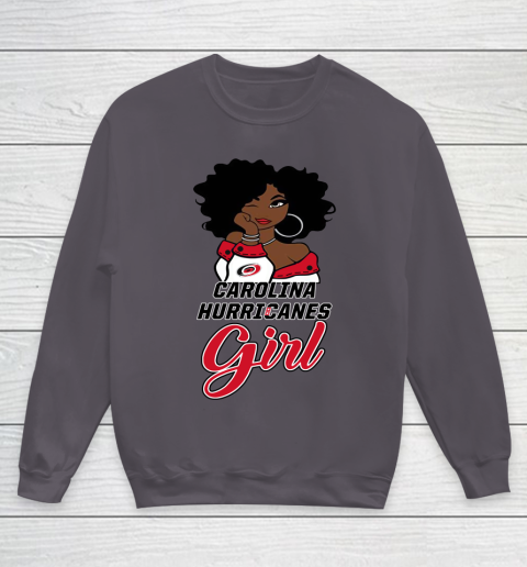 Carolina Hurricanes Girl NHL Youth Sweatshirt 6