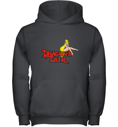 ibkv dragons lair daphne baseball shirts youth hoodie 43 front black