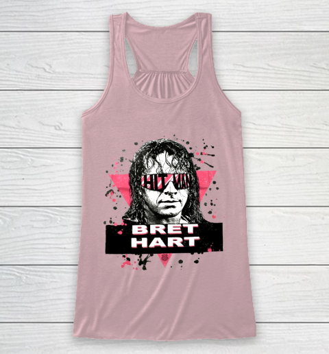 Hit man Bret Hart Hit Man WWE for fans and lovers Racerback Tank 5