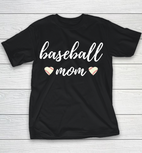Mother's Day Funny Gift Ideas Apparel  Baseball Mom, A Loving Mother Who Likes Baseball T Shirt Youth T-Shirt