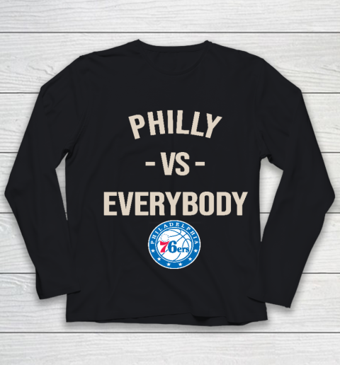 Philadelphia 76ers Vs Everybody Youth Long Sleeve