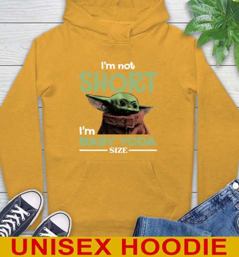 I'm Not Short I'm Baby Yoda Size Funny Star Wars Shirts 14