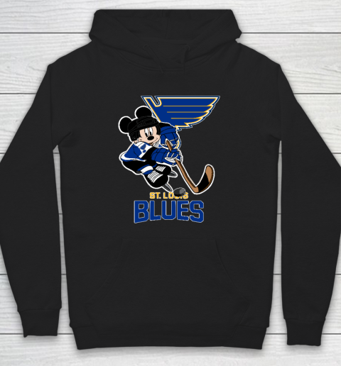 NHL St.Louis Blues Mickey Mouse Disney Hockey Hoodie