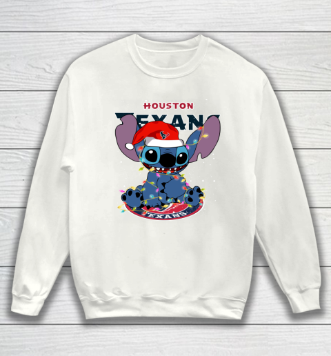 Houston Texans NFL Football noel stitch Christmas Sweatshirt