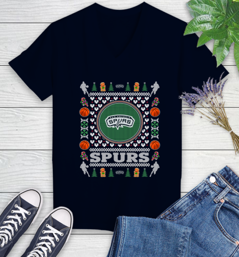 San Antonio Spurs Merry Christmas NBA Basketball Loyal Fan Ugly Shirt 75