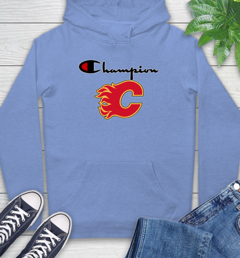 NHL Hockey Calgary Flames Champion Shirt Hoodie 11