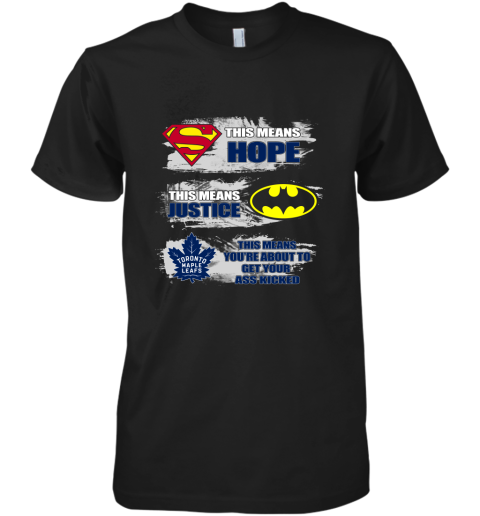 Toronto Mapple Leafs Kick Your Ass Premium Men's T-Shirt