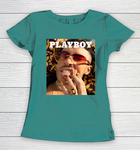Bad Bunny Playboy Women S T Shirt Tee For Sports
