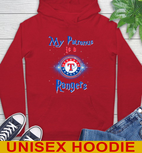 MLB Baseball Harry Potter My Patronus Is A Texas Rangers Hoodie 10