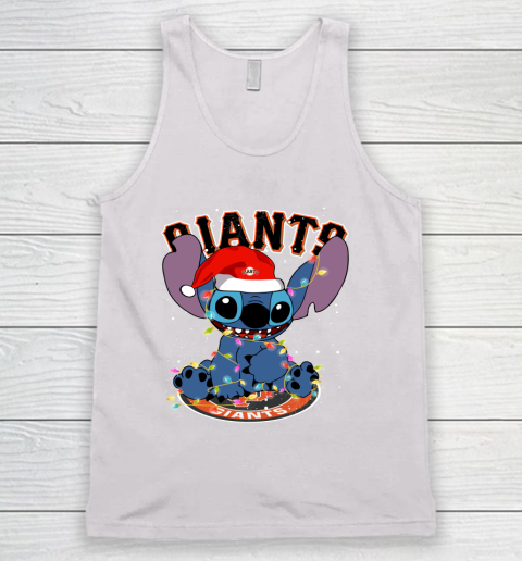 San Francisco Giants MLB noel stitch Baseball Christmas Tank Top
