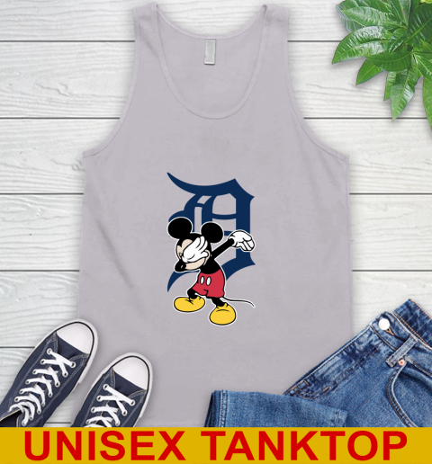 Detroit Tigers MLB Baseball Dabbing Mickey Disney Sports Tank Top 5 Detroit Tigers MLB Baseball Dabbing Mickey Disney Sports Tank Top - Image 5